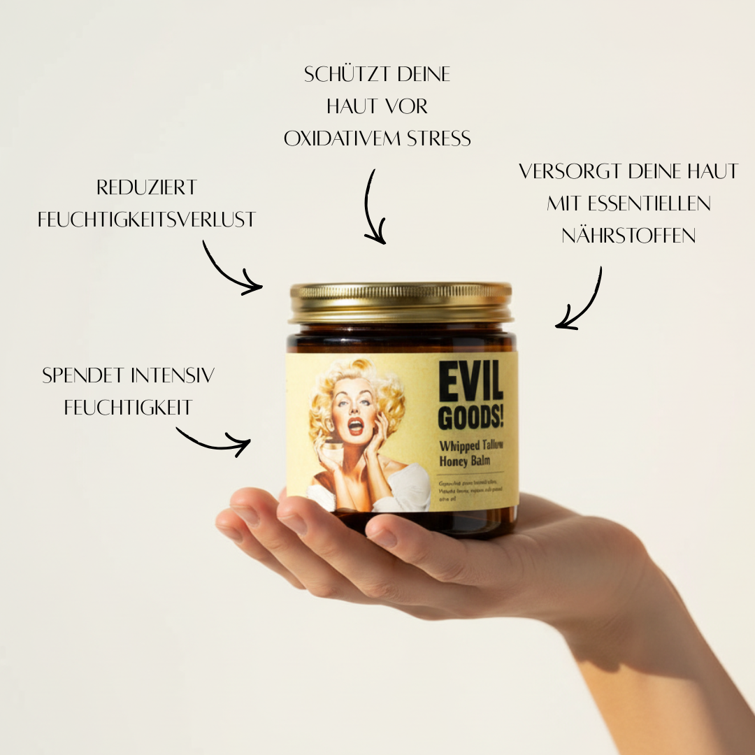 EVIL GOODS! Talgcreme mit Manuka Honig