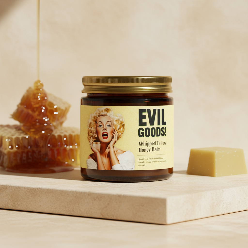 EVIL GOODS! Talgcreme mit Manuka Honig